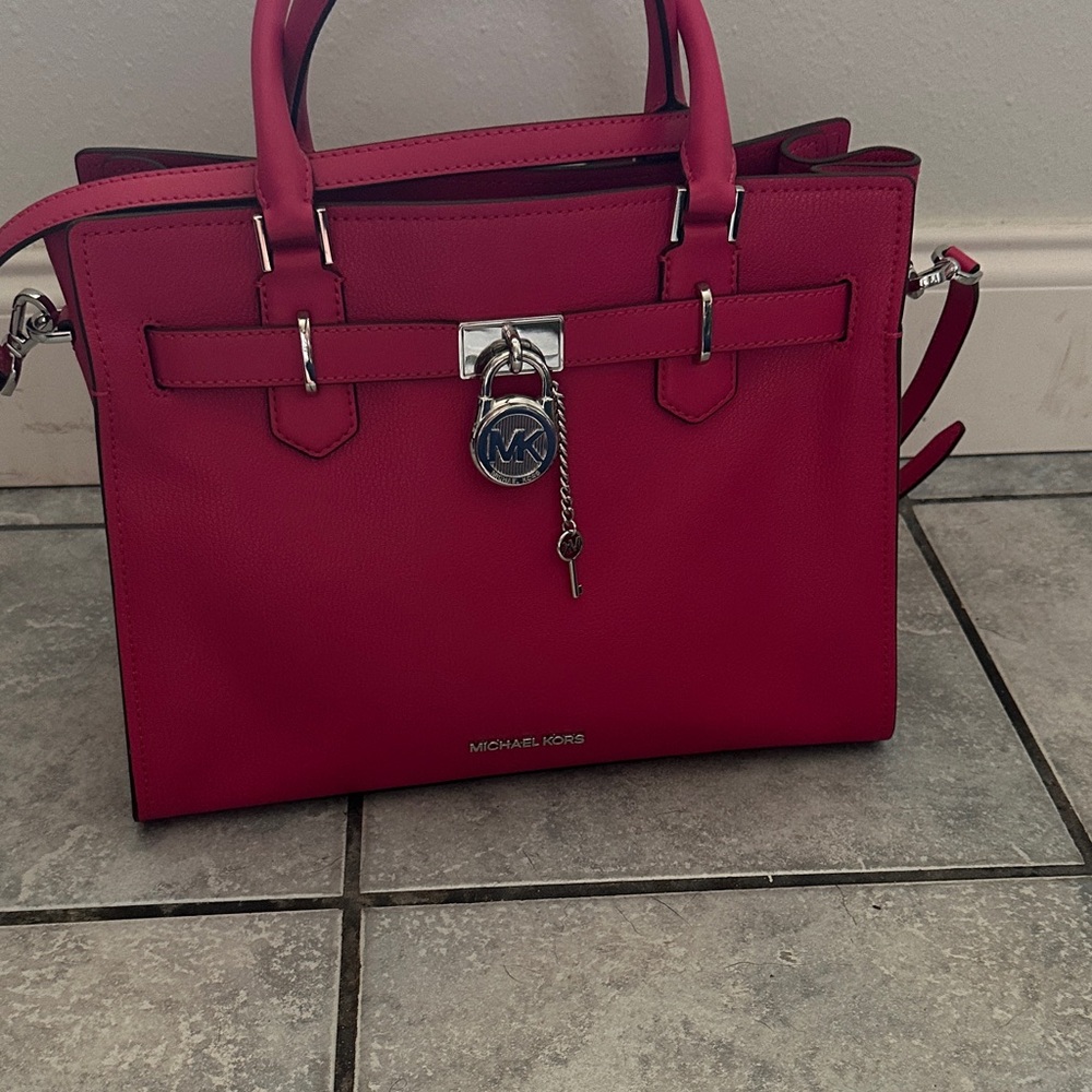 Michael Kors Fuchsia Satchel